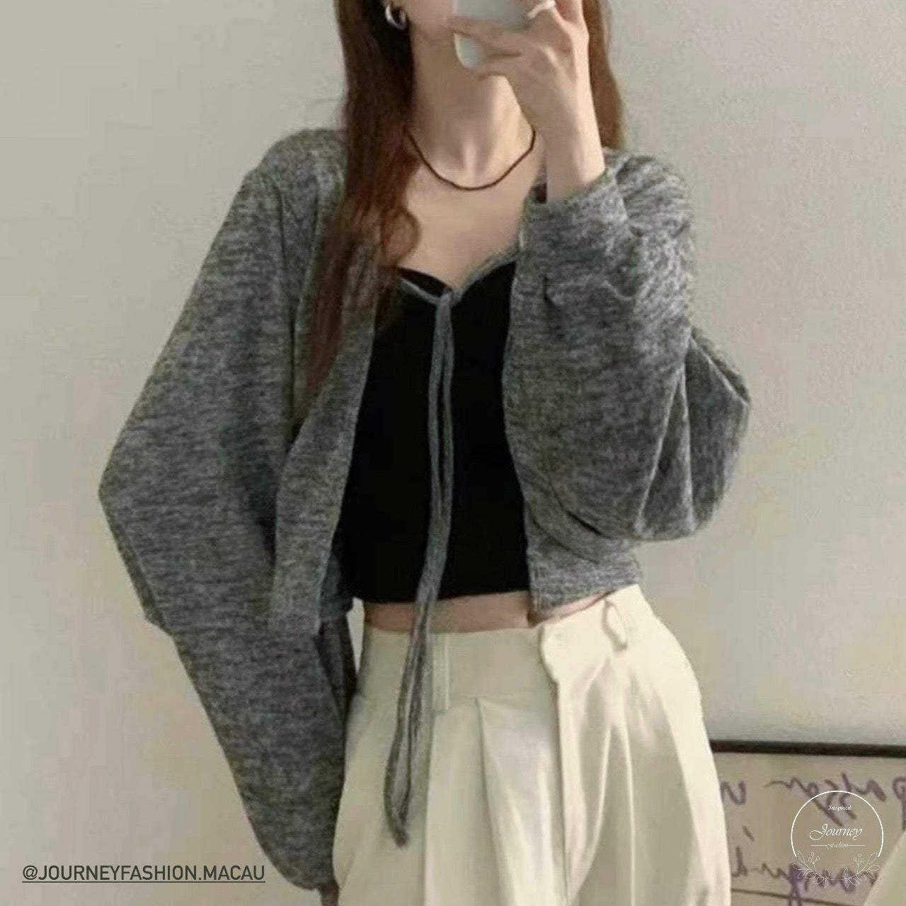 韓國丨綁帶小外套