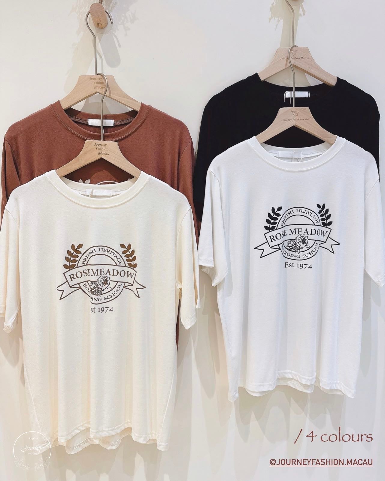 韓國丨軟糯字母TEE