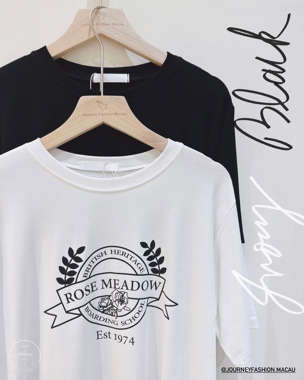 韓國丨軟糯字母TEE
