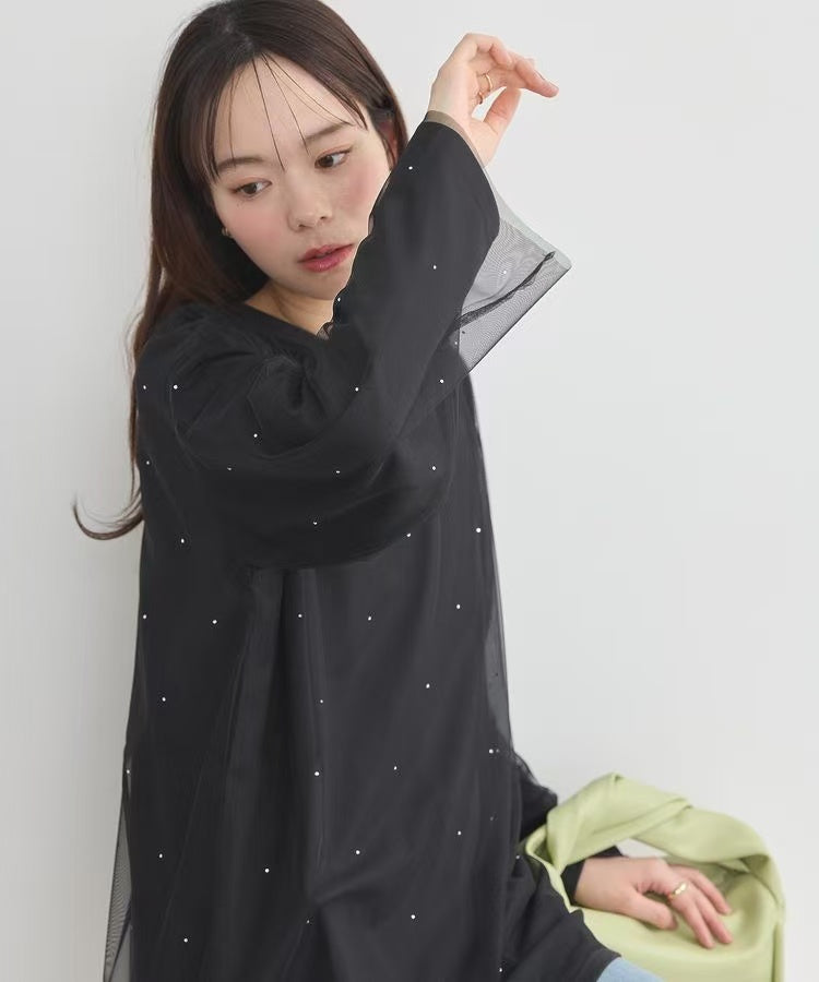 日本丨輕紗兩件套TOP
