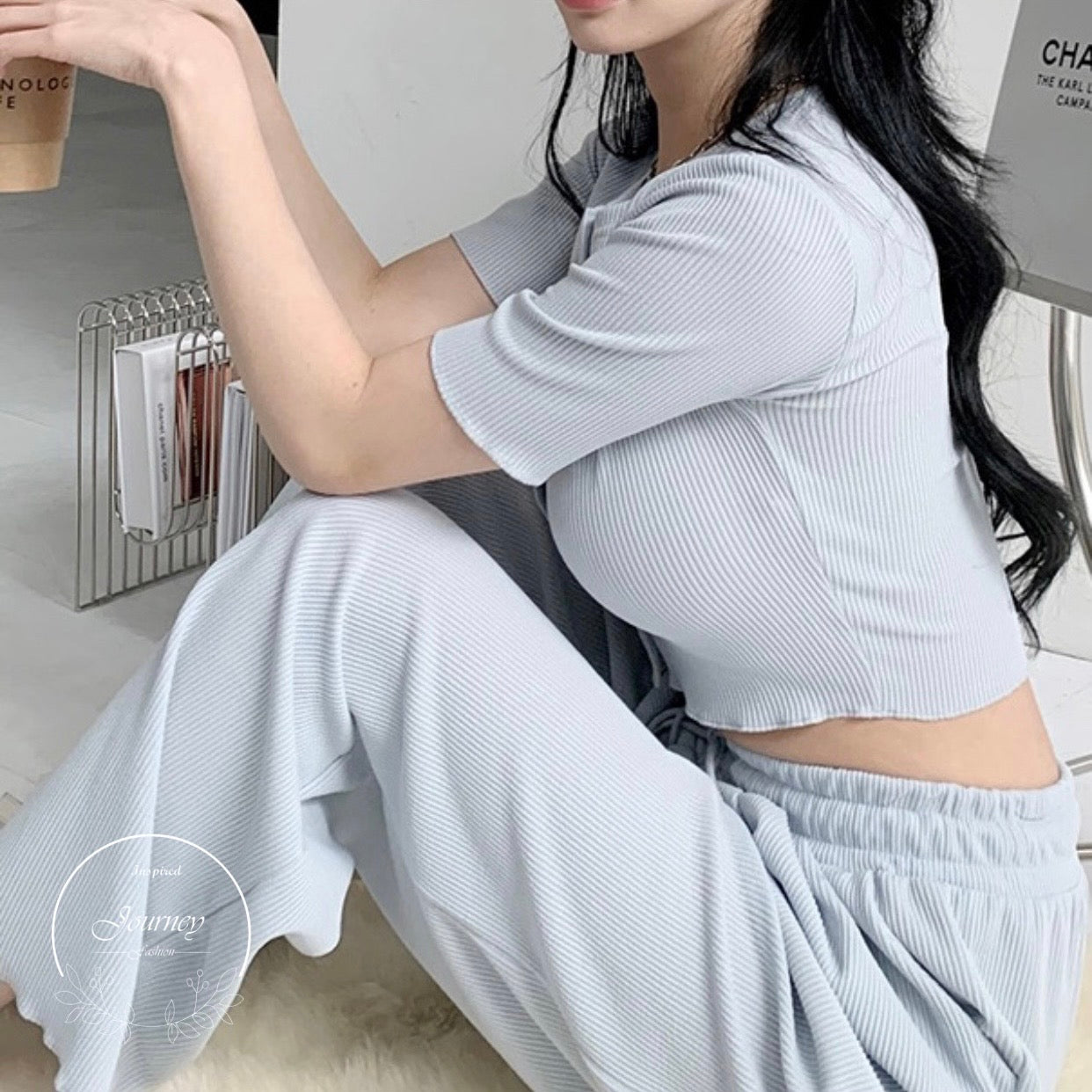 韓國丨短款休閒SET
