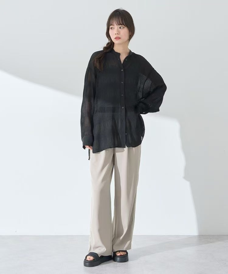 日本丨涼感鬆緊腰休閒PT