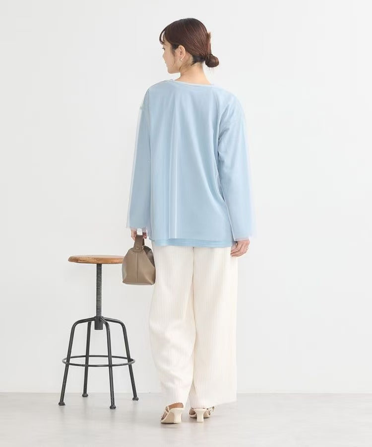 日本丨輕紗兩件套TOP
