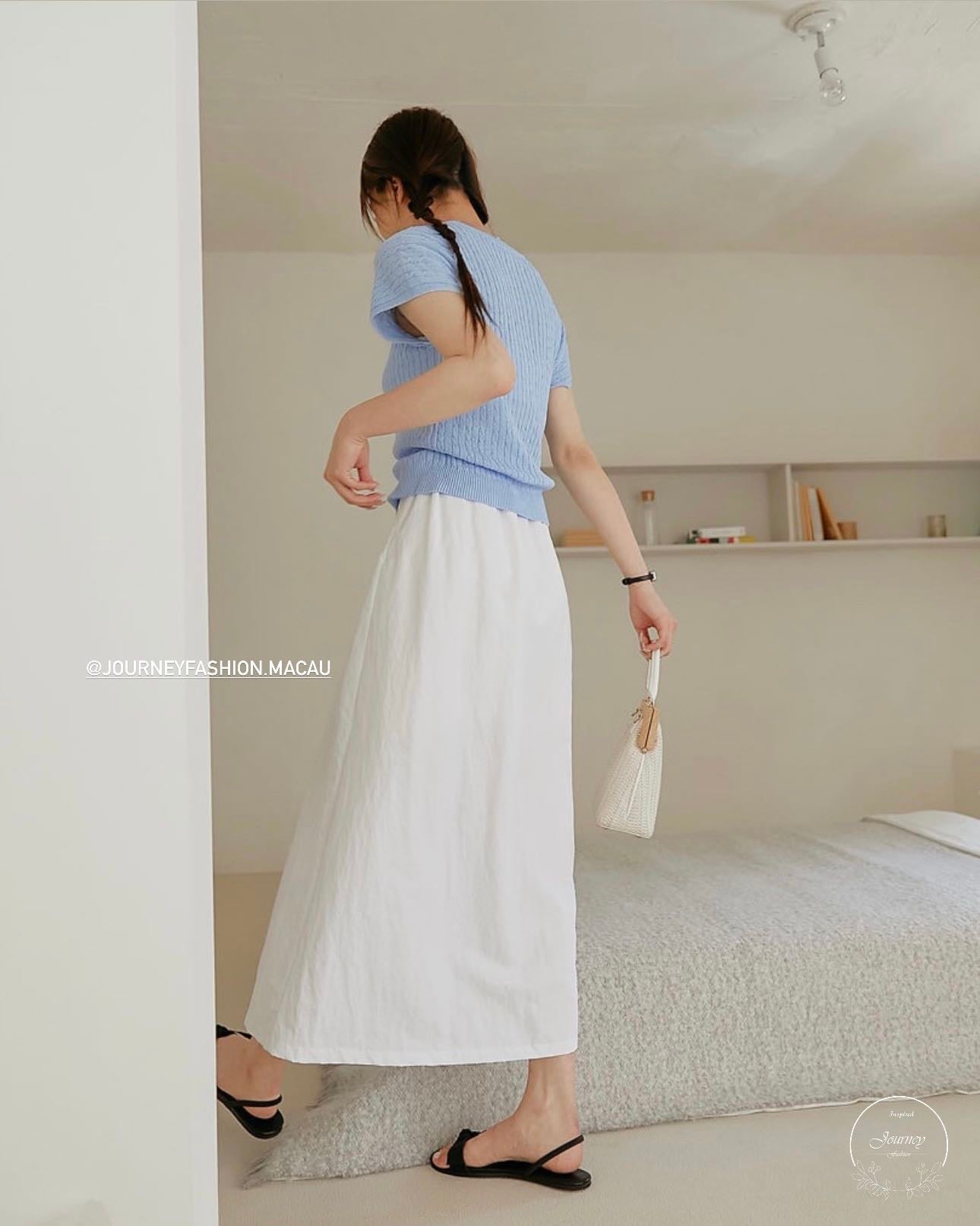 韓國丨涼爽速乾半身裙