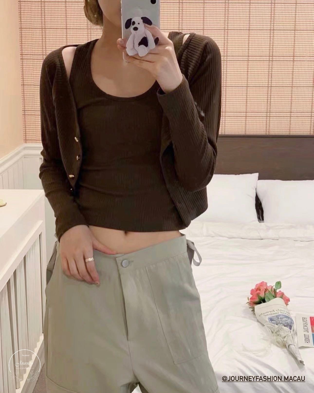 韓國丨心心鈕扣SET