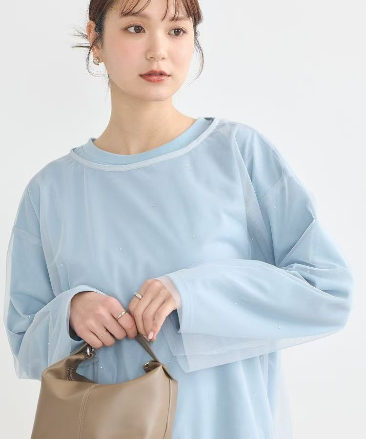日本丨輕紗兩件套TOP
