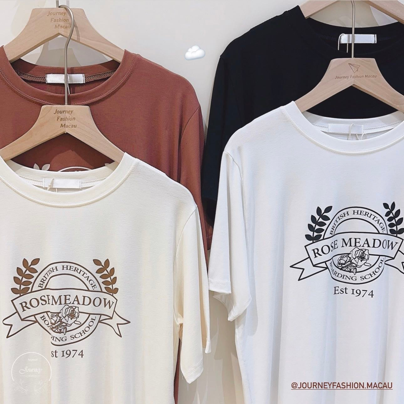 韓國丨軟糯字母TEE