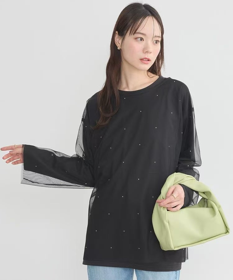 日本丨輕紗兩件套TOP