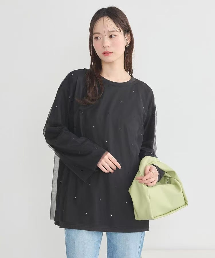 日本丨輕紗兩件套TOP