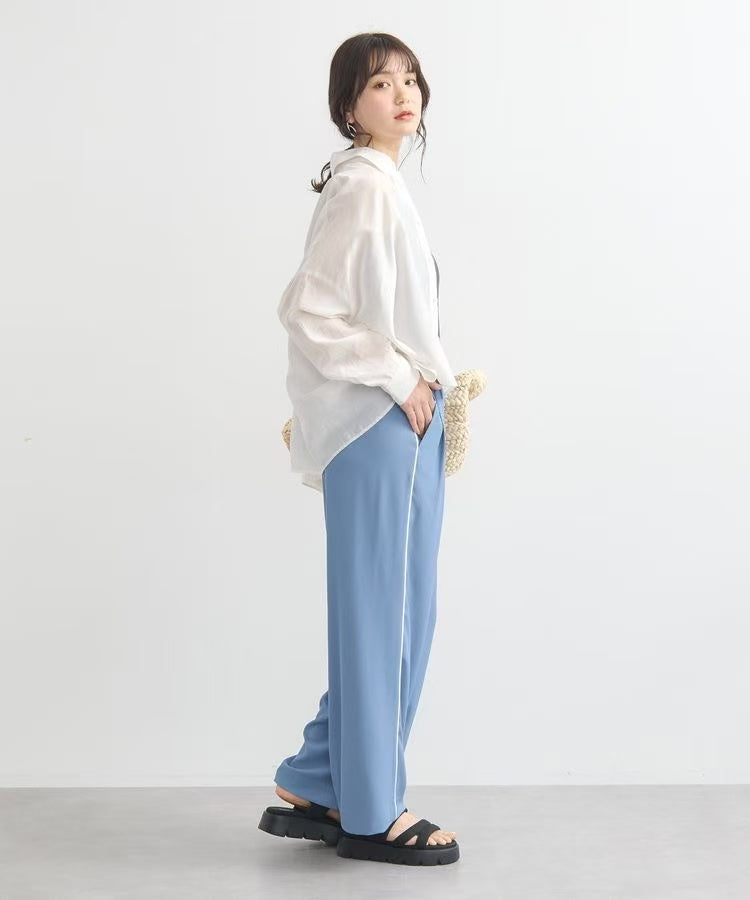 日本丨涼感鬆緊腰休閒PT