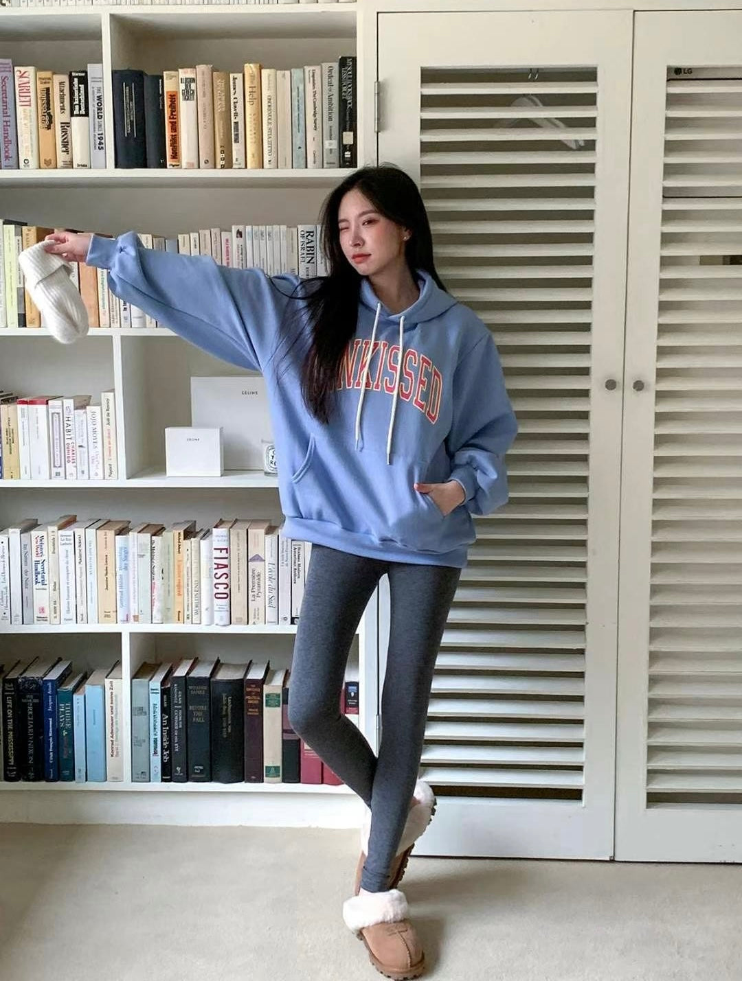 韓國丨彈性長襪褲