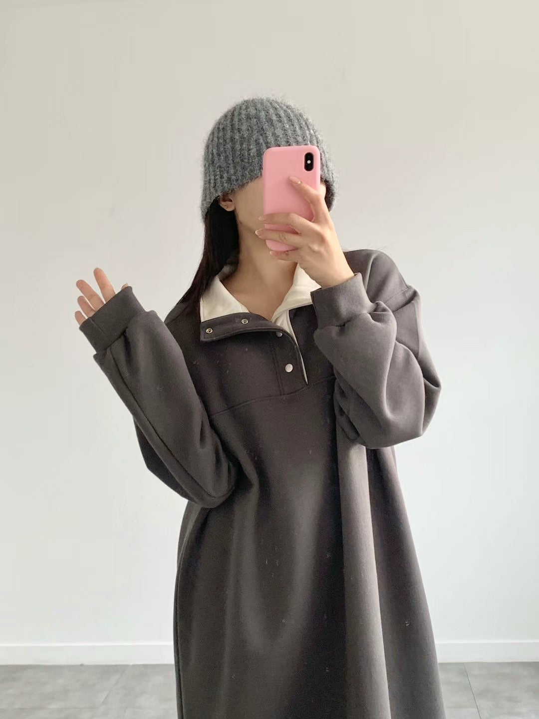韓國丨立領鈕扣OPS