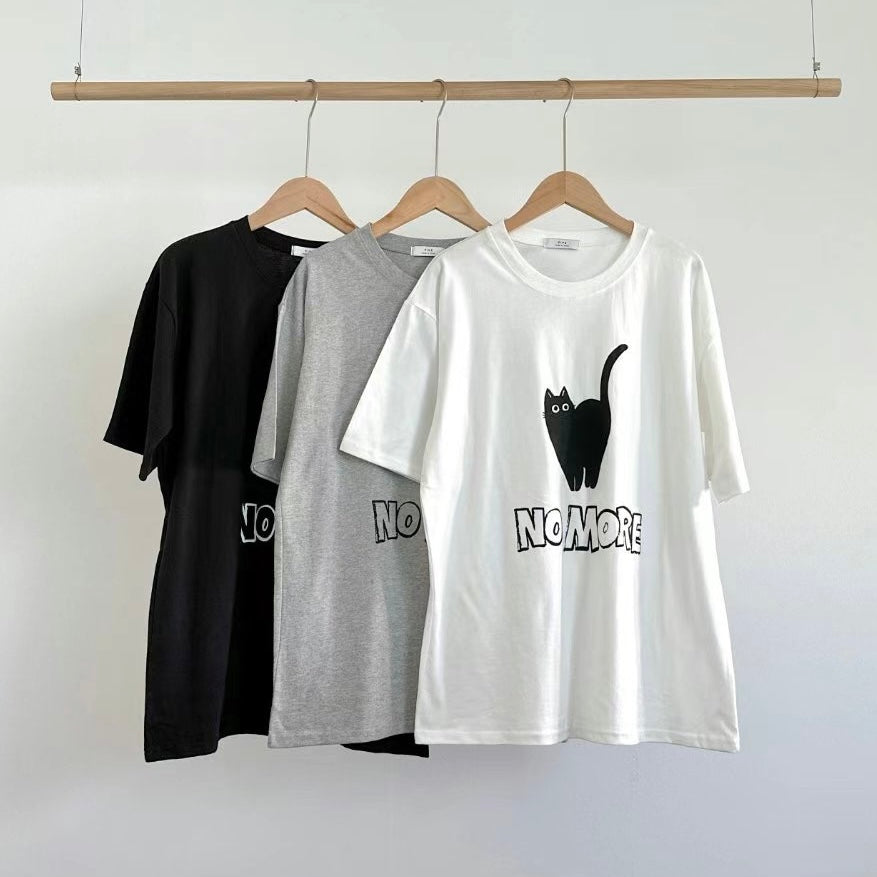 韓國丨貓咪圖案TEE