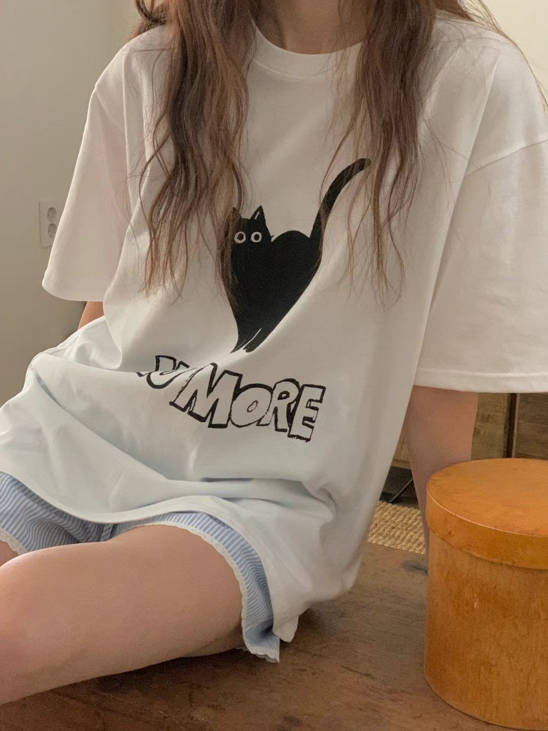 韓國丨貓咪圖案TEE