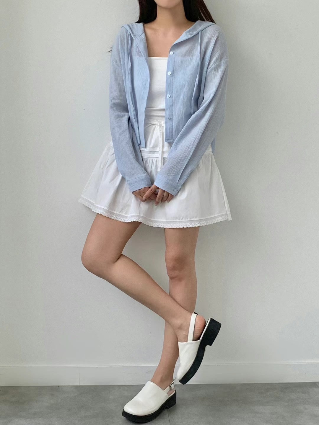 韓國丨純棉鈕扣TOP