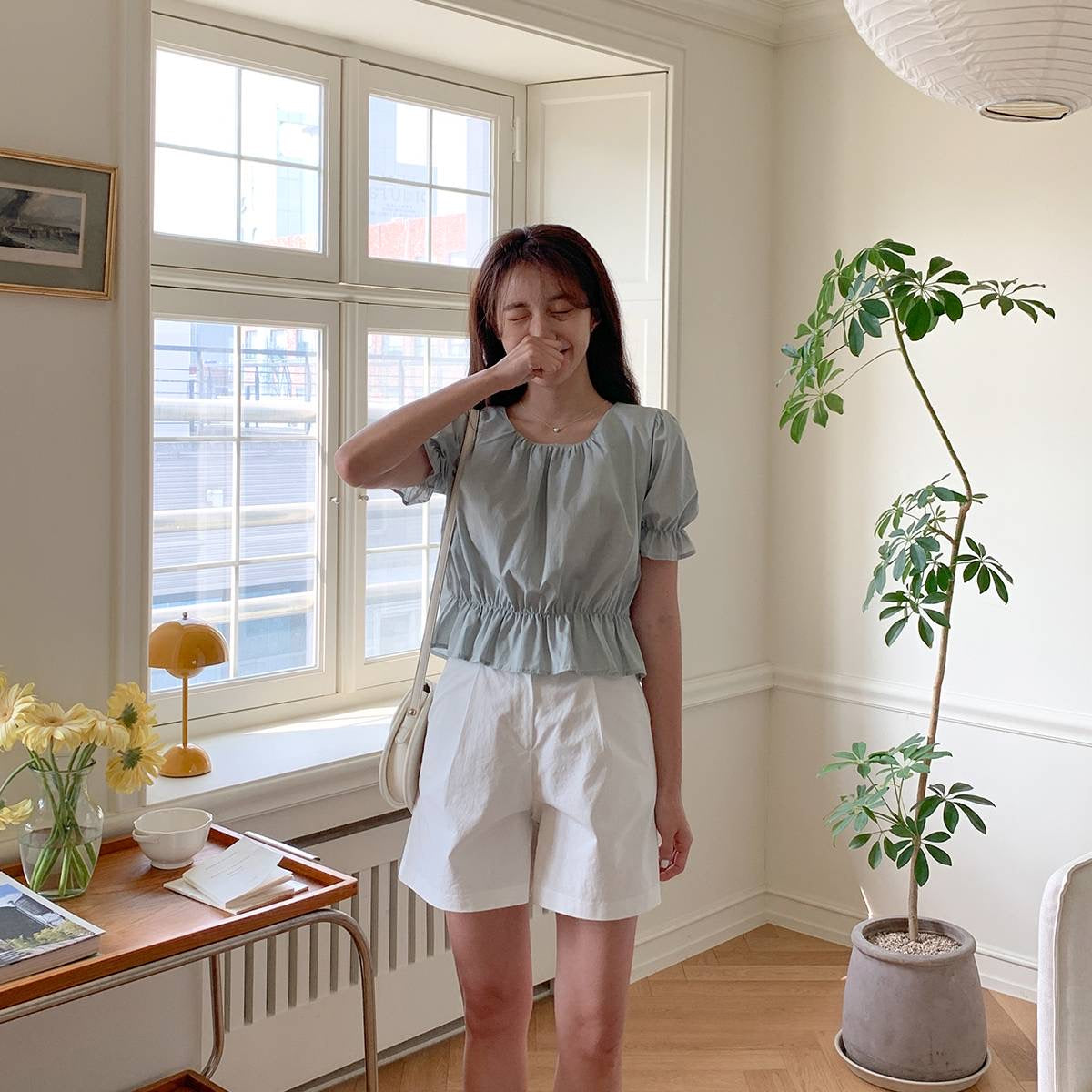 韓國丨泡泡袖皺褶BL