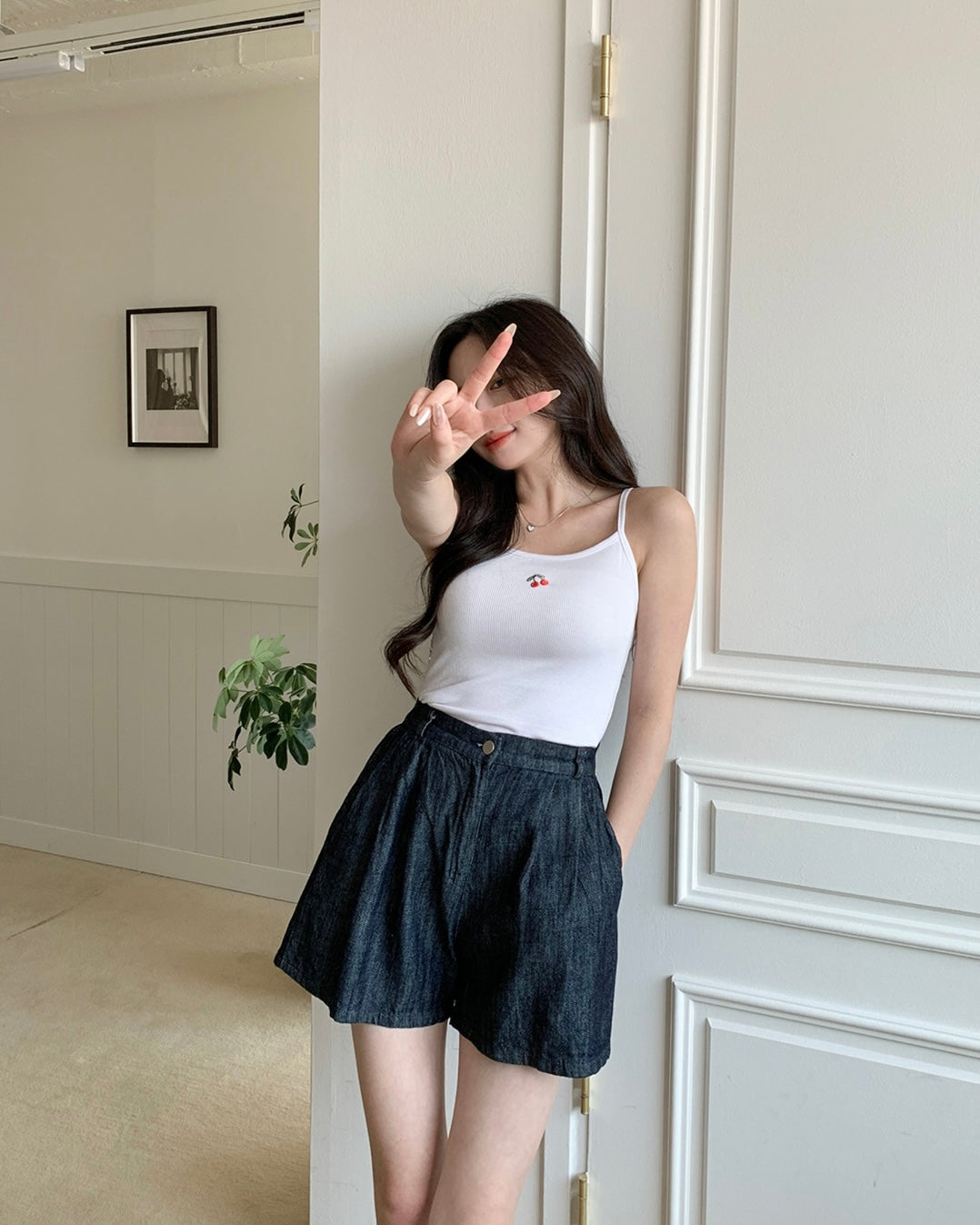 韓國丨CHERRY短背心