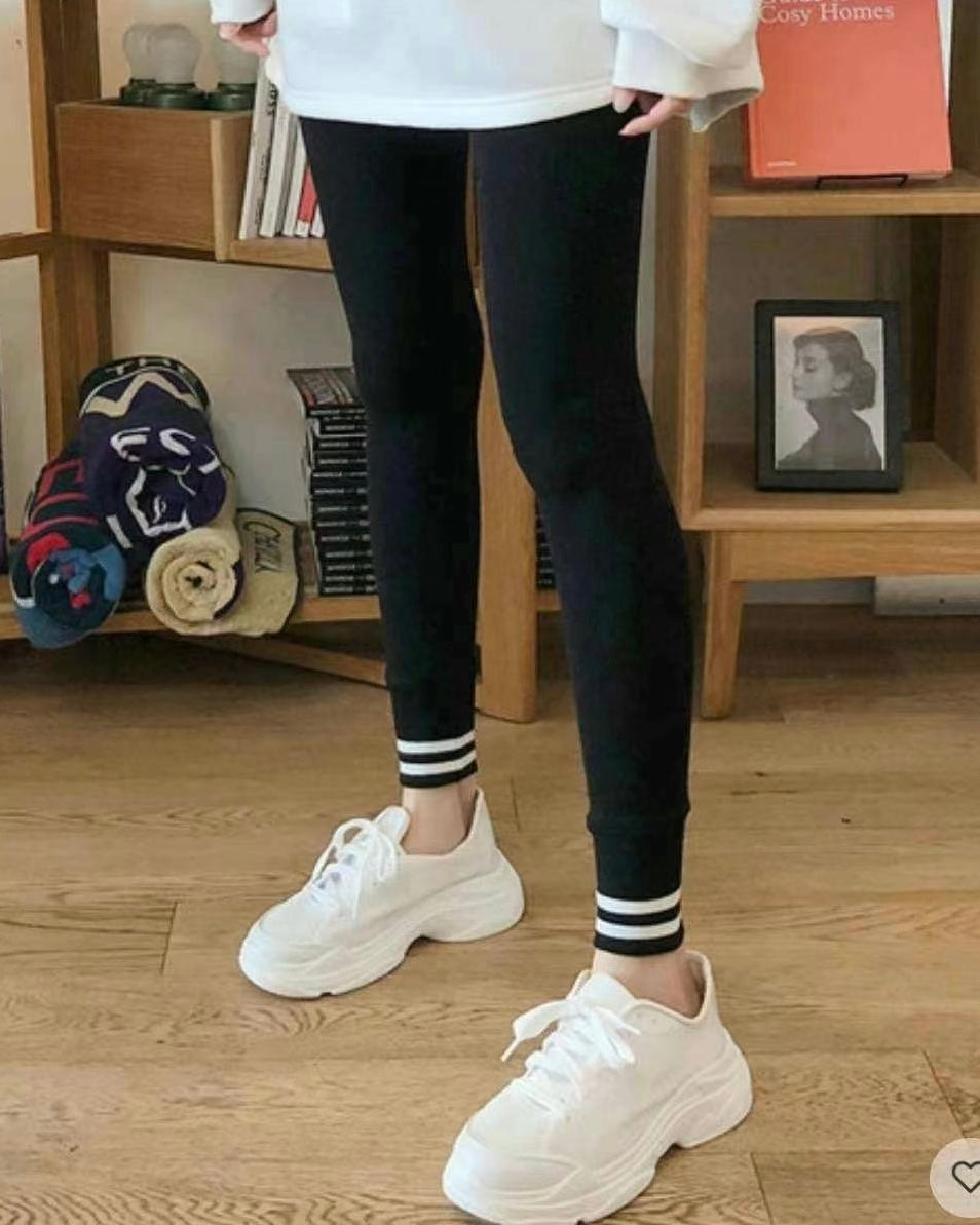 韓國丨間紋打底襪褲