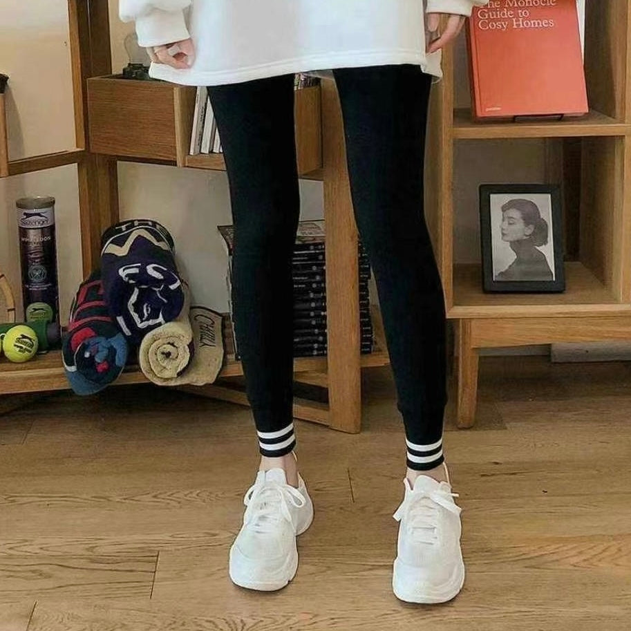 韓國丨間紋打底襪褲