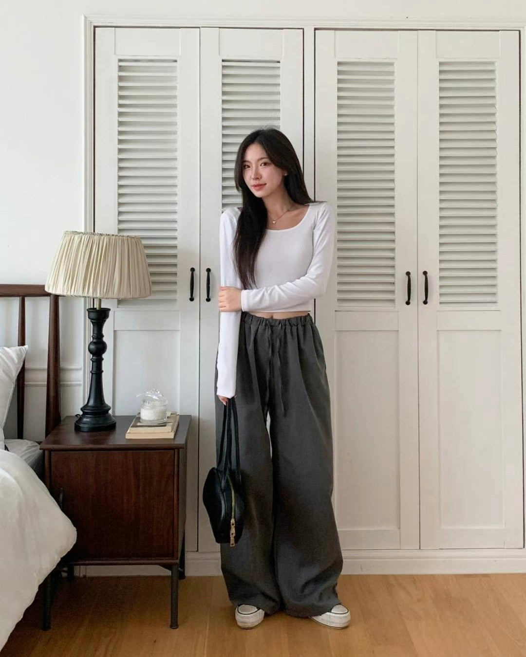 韓國丨圓領純色TEE