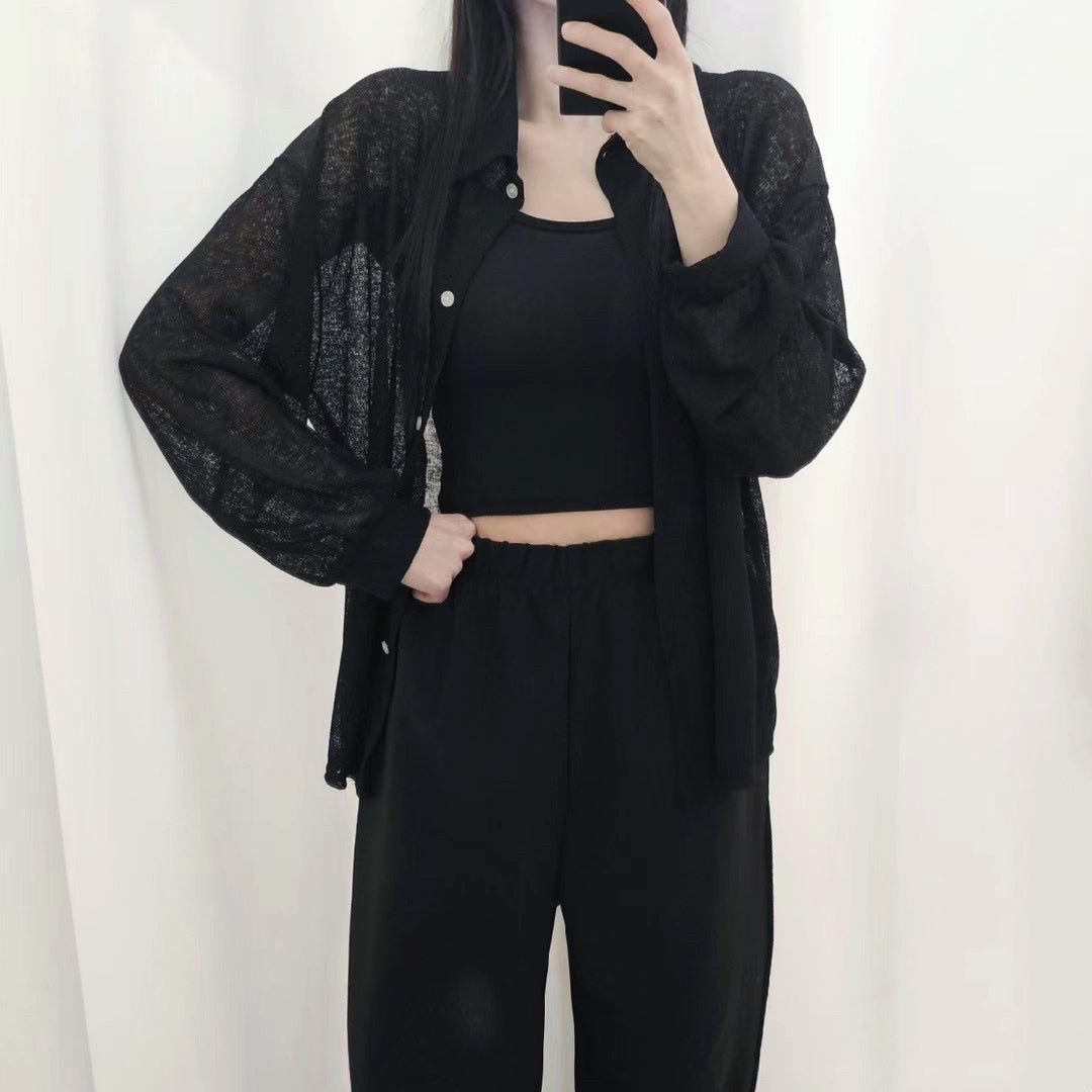 韓國丨防曬外套背心SET