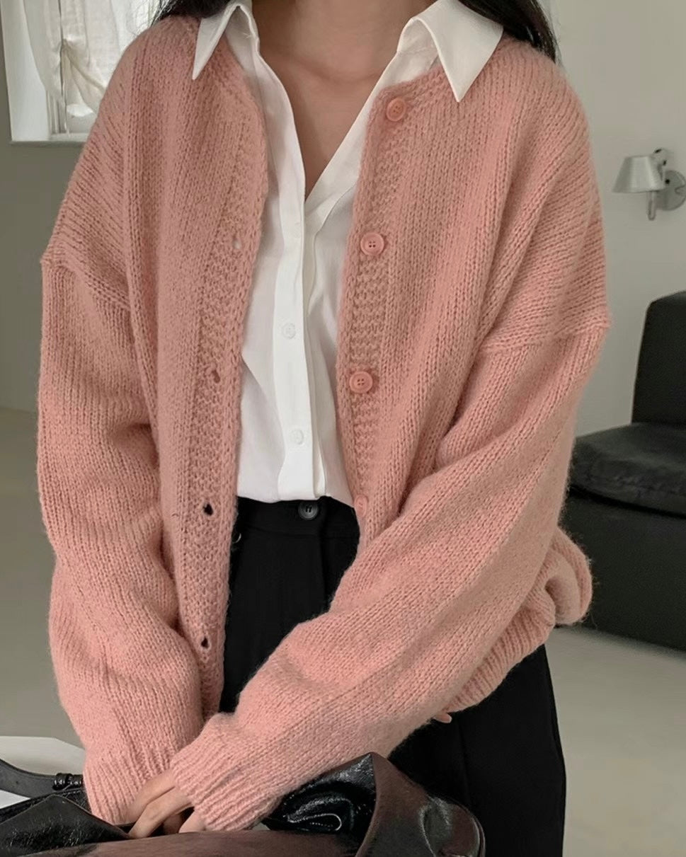 韓國丨ALPACA WOOL CARDIGAN