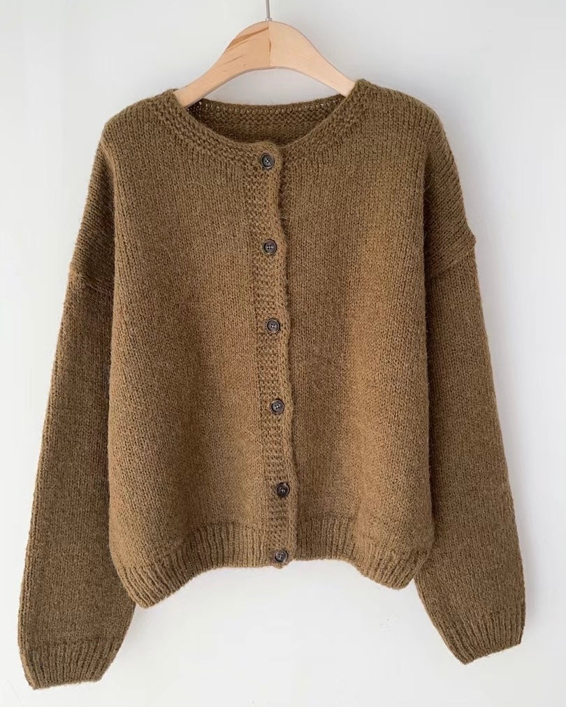 韓國丨ALPACA WOOL CARDIGAN