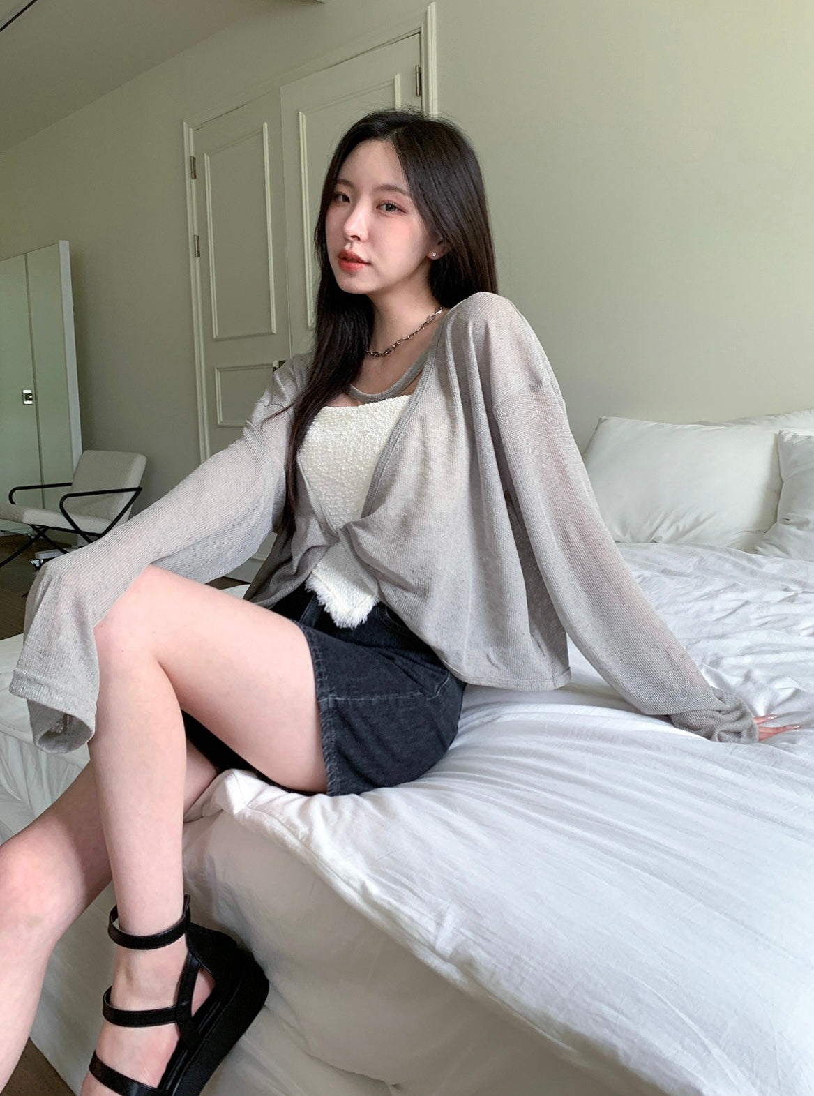 韓國丨扭結防曬TOP