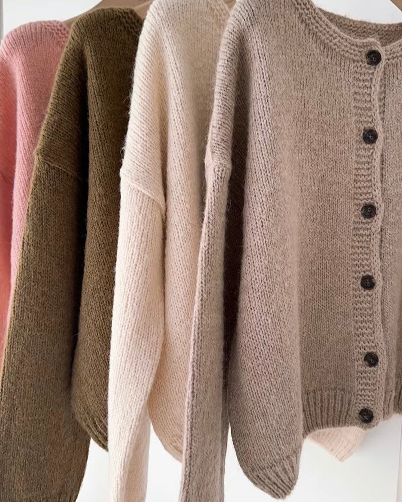 韓國丨ALPACA WOOL CARDIGAN