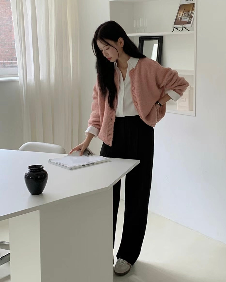 韓國丨ALPACA WOOL CARDIGAN