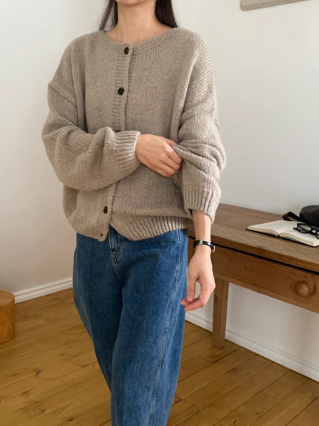韓國丨ALPACA WOOL CARDIGAN