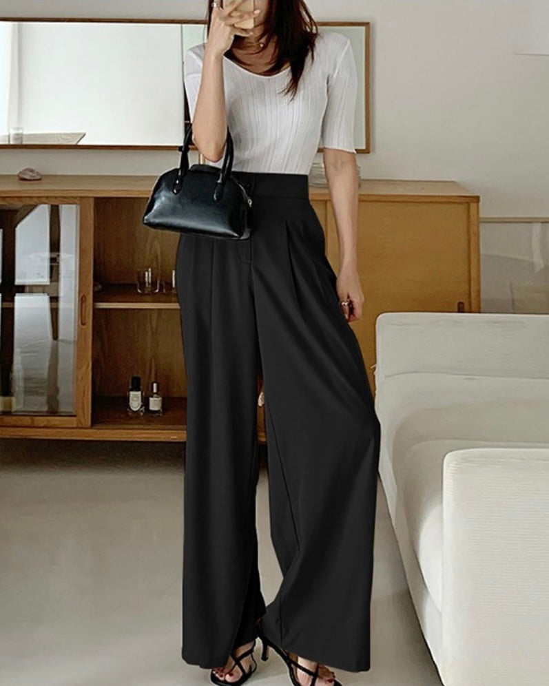 韓國丨WIDE SLACKS PANTS