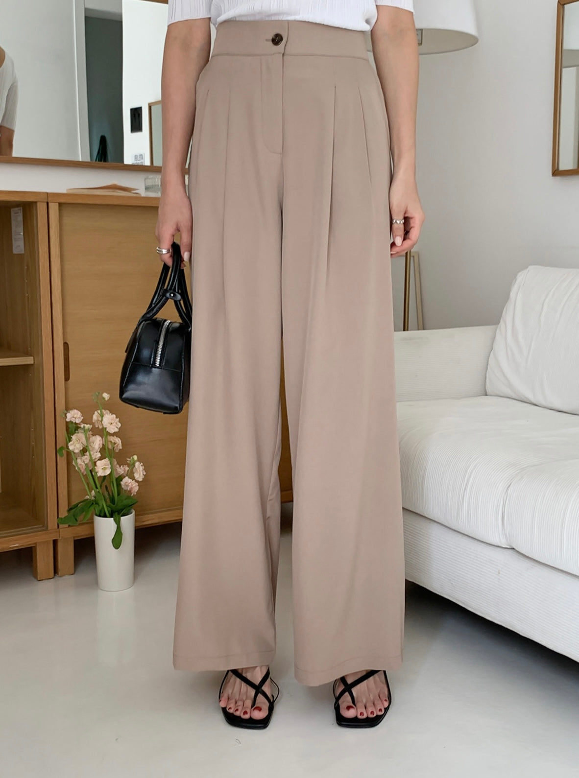 韓國丨WIDE SLACKS PANTS