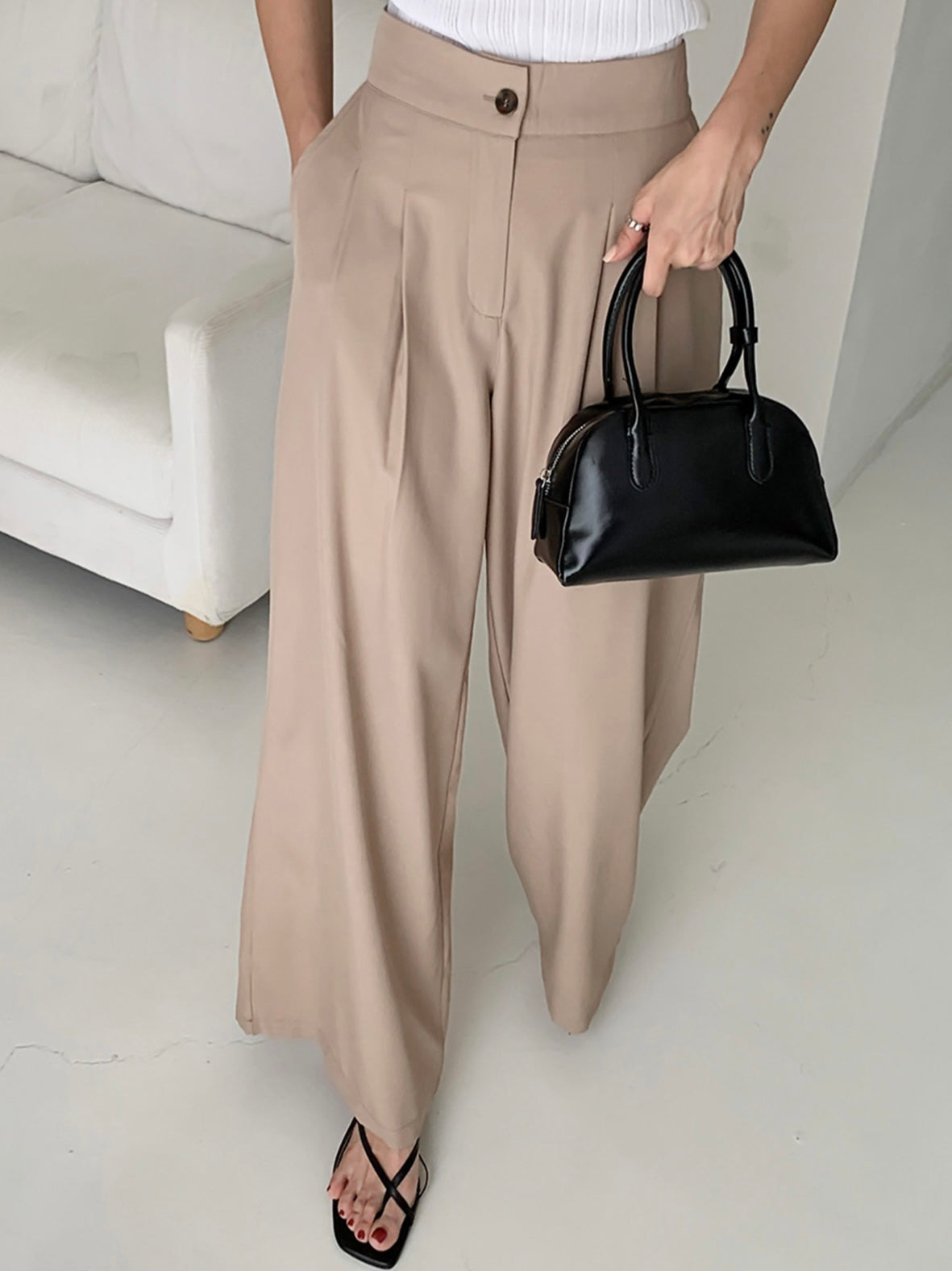 韓國丨WIDE SLACKS PANTS