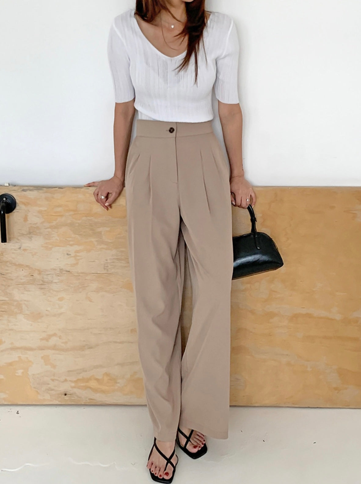 韓國丨WIDE SLACKS PANTS