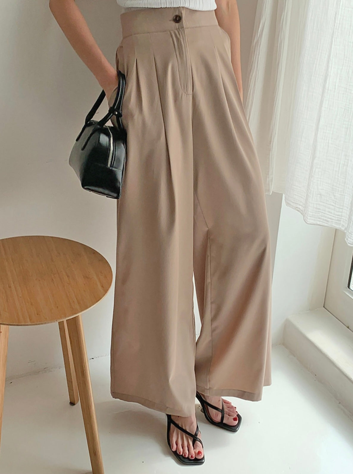 韓國丨WIDE SLACKS PANTS