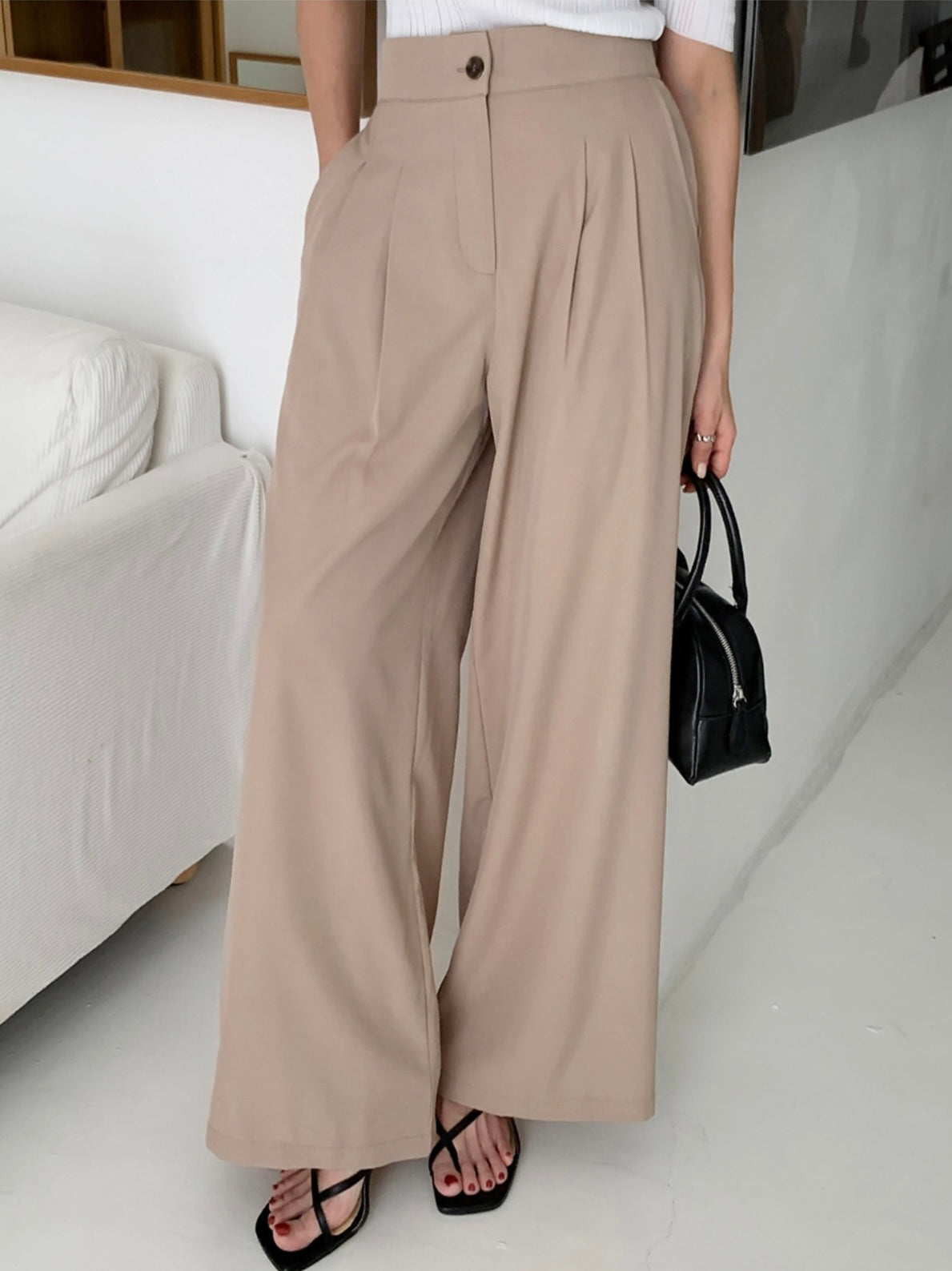 韓國丨WIDE SLACKS PANTS