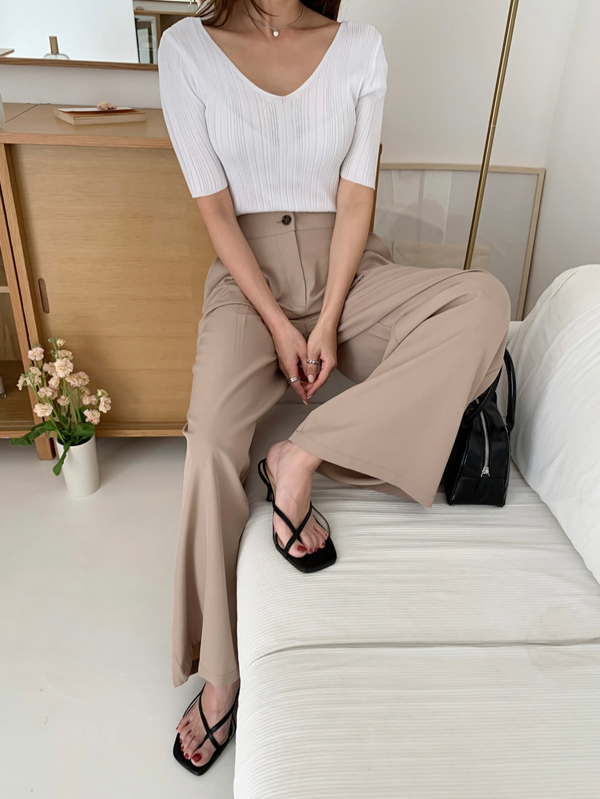 韓國丨WIDE SLACKS PANTS