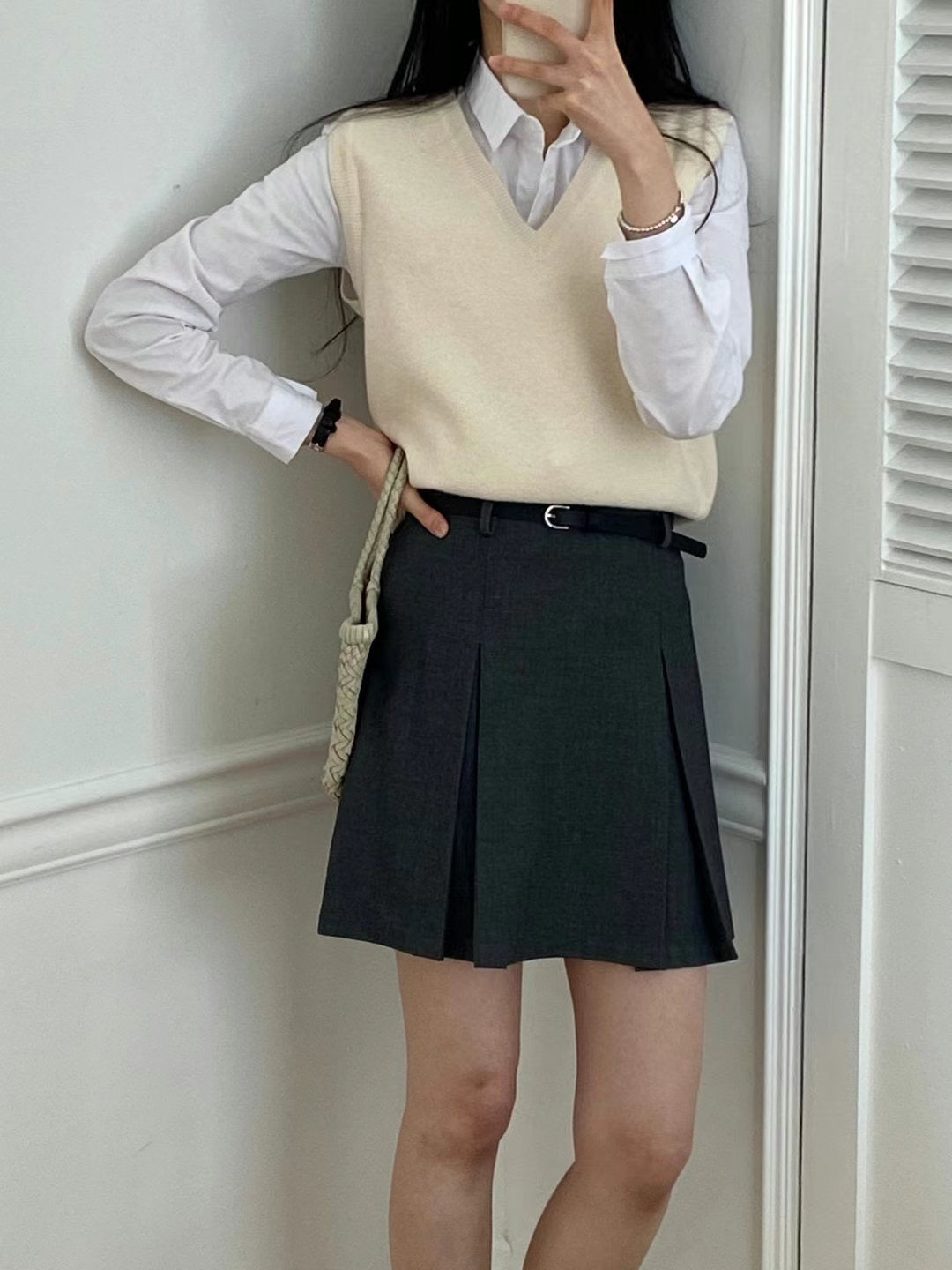 韓國丨連腰帶百摺SK