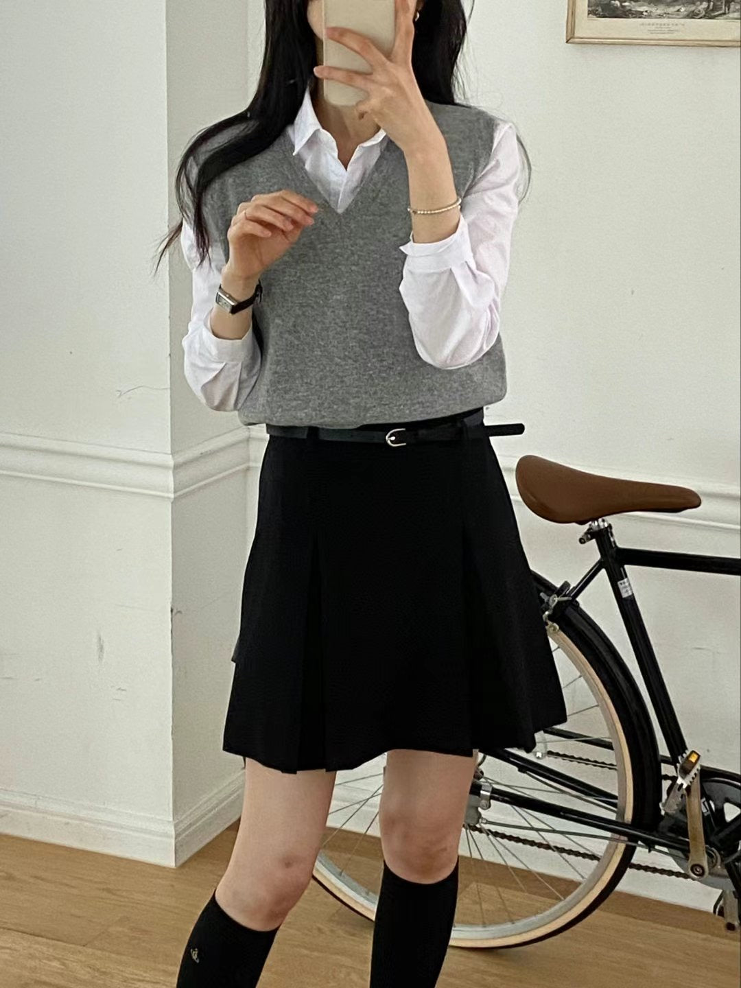 韓國丨連腰帶百摺SK