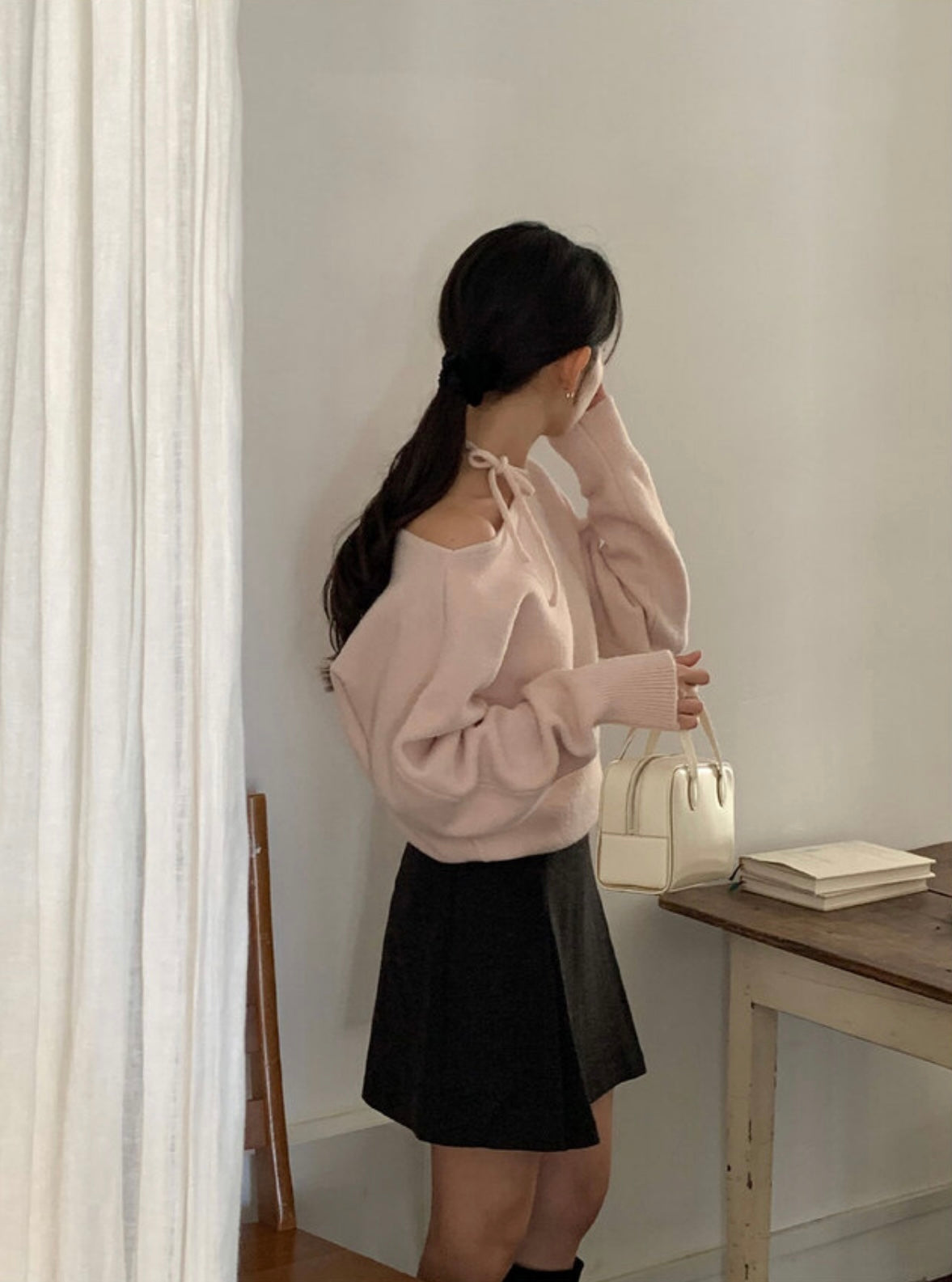 韓國丨2 WAYS RIBBON KNIT