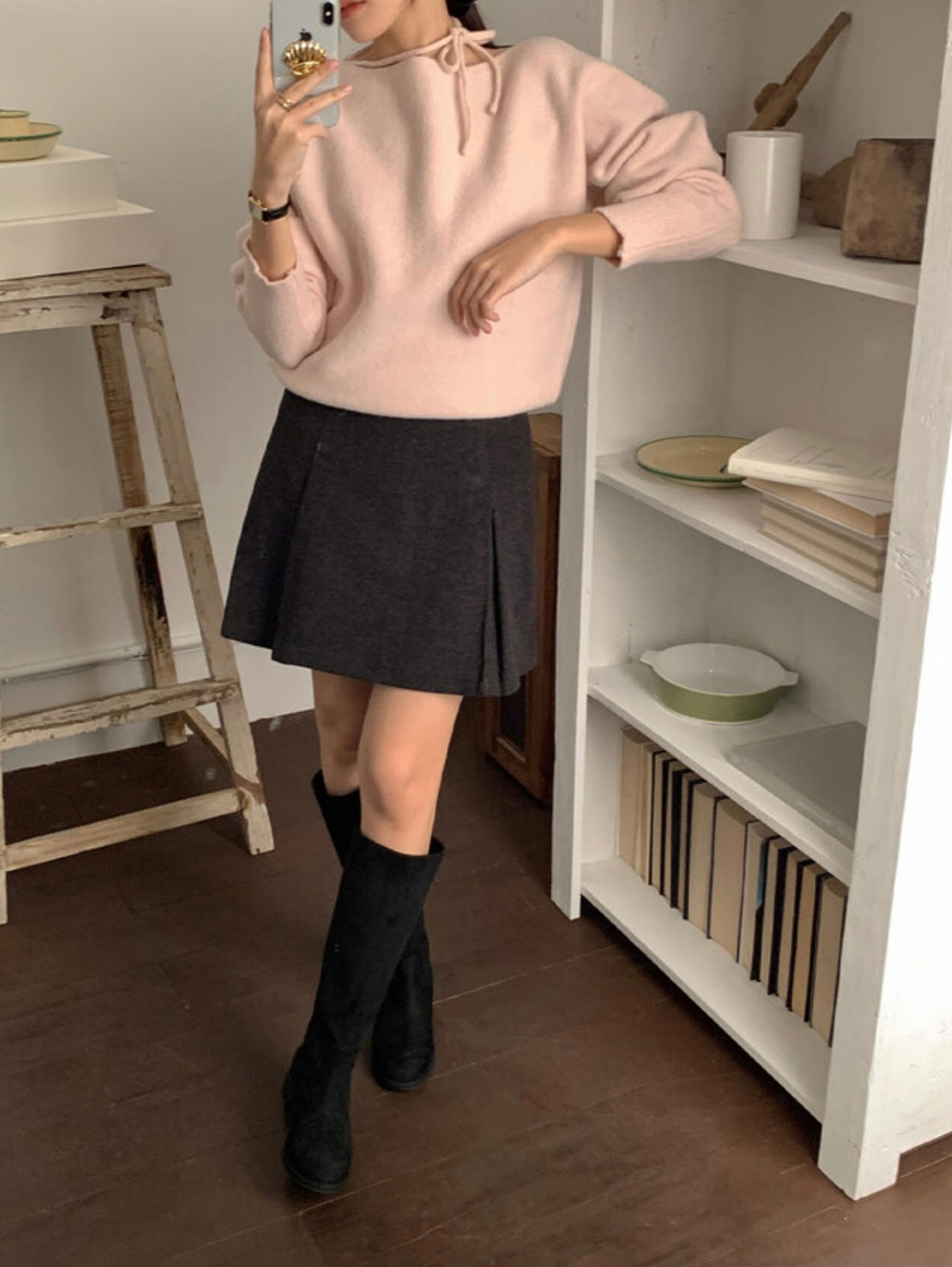 韓國丨2 WAYS RIBBON KNIT