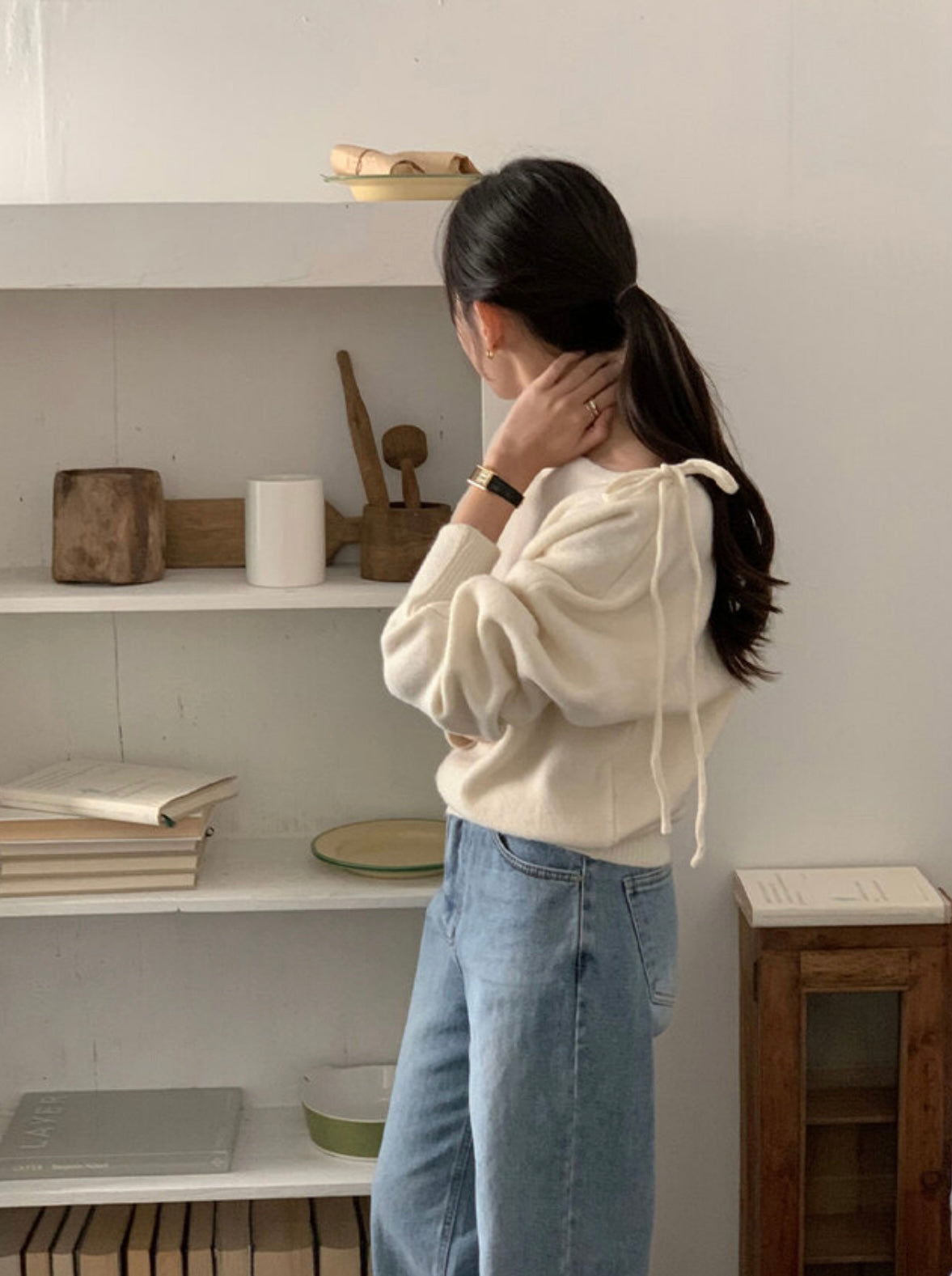 韓國丨2 WAYS RIBBON KNIT