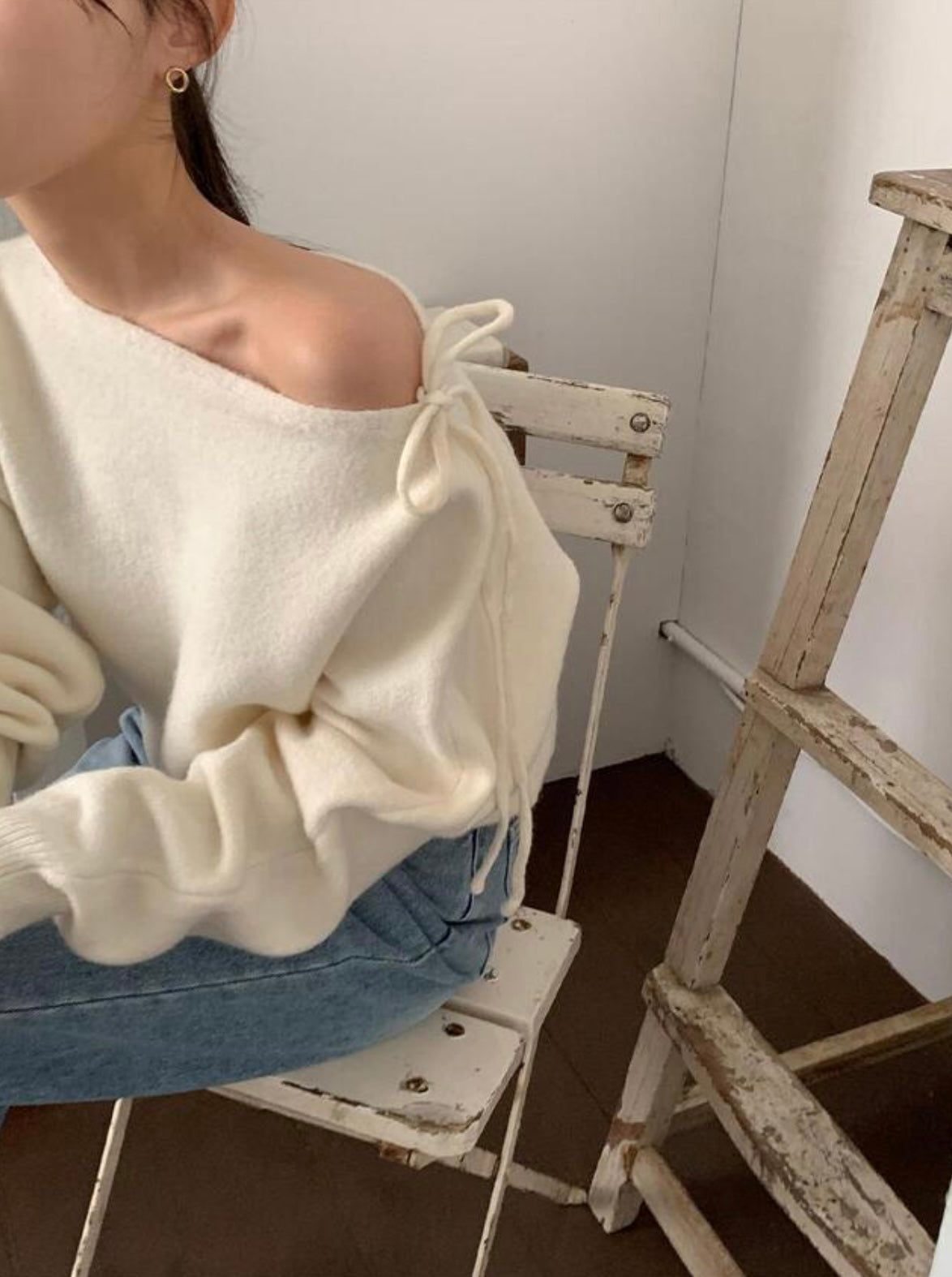 韓國丨2 WAYS RIBBON KNIT