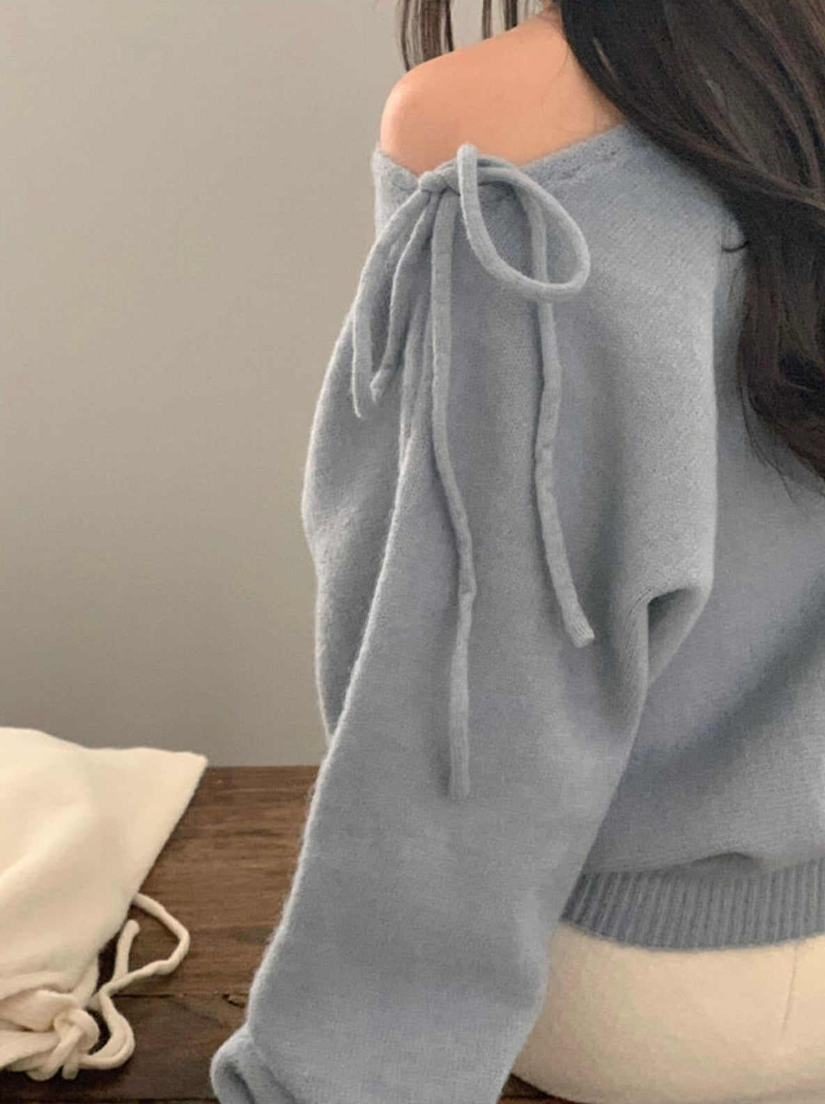 韓國丨2 WAYS RIBBON KNIT
