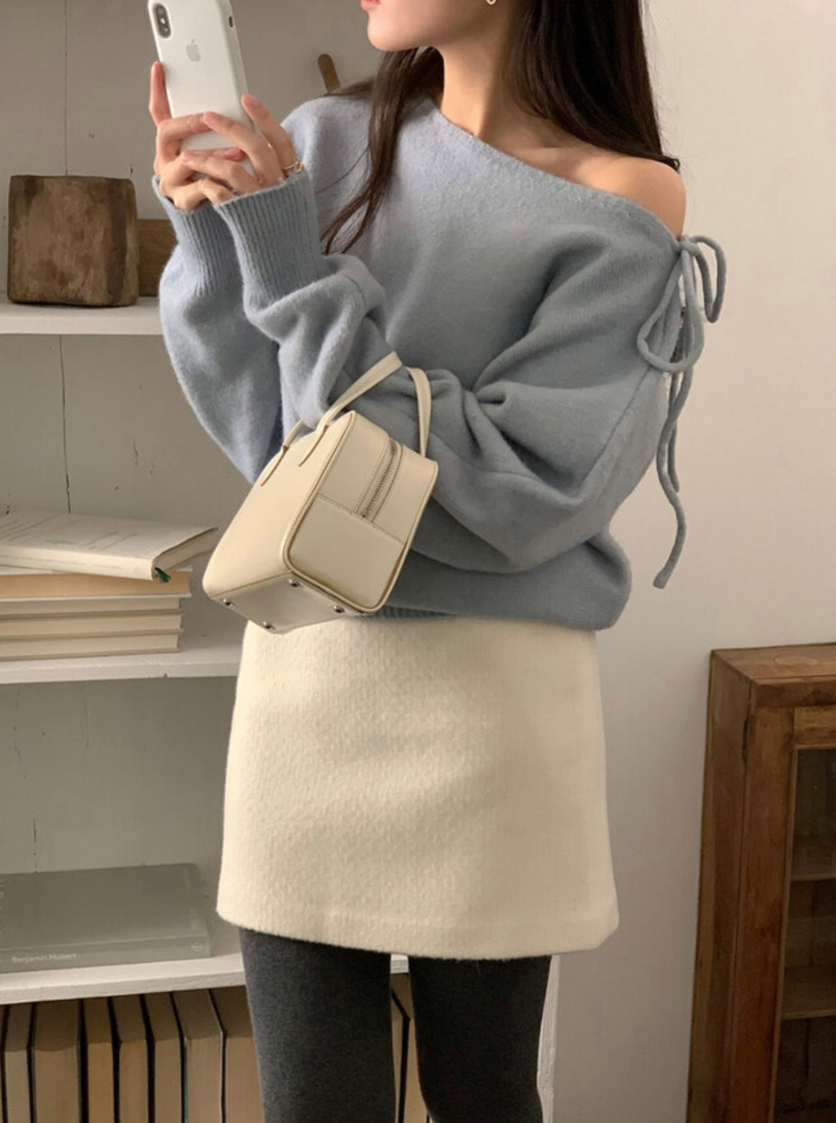 韓國丨2 WAYS RIBBON KNIT