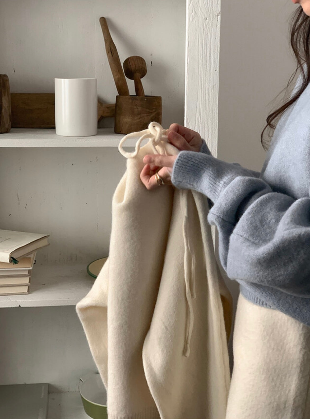 韓國丨2 WAYS RIBBON KNIT