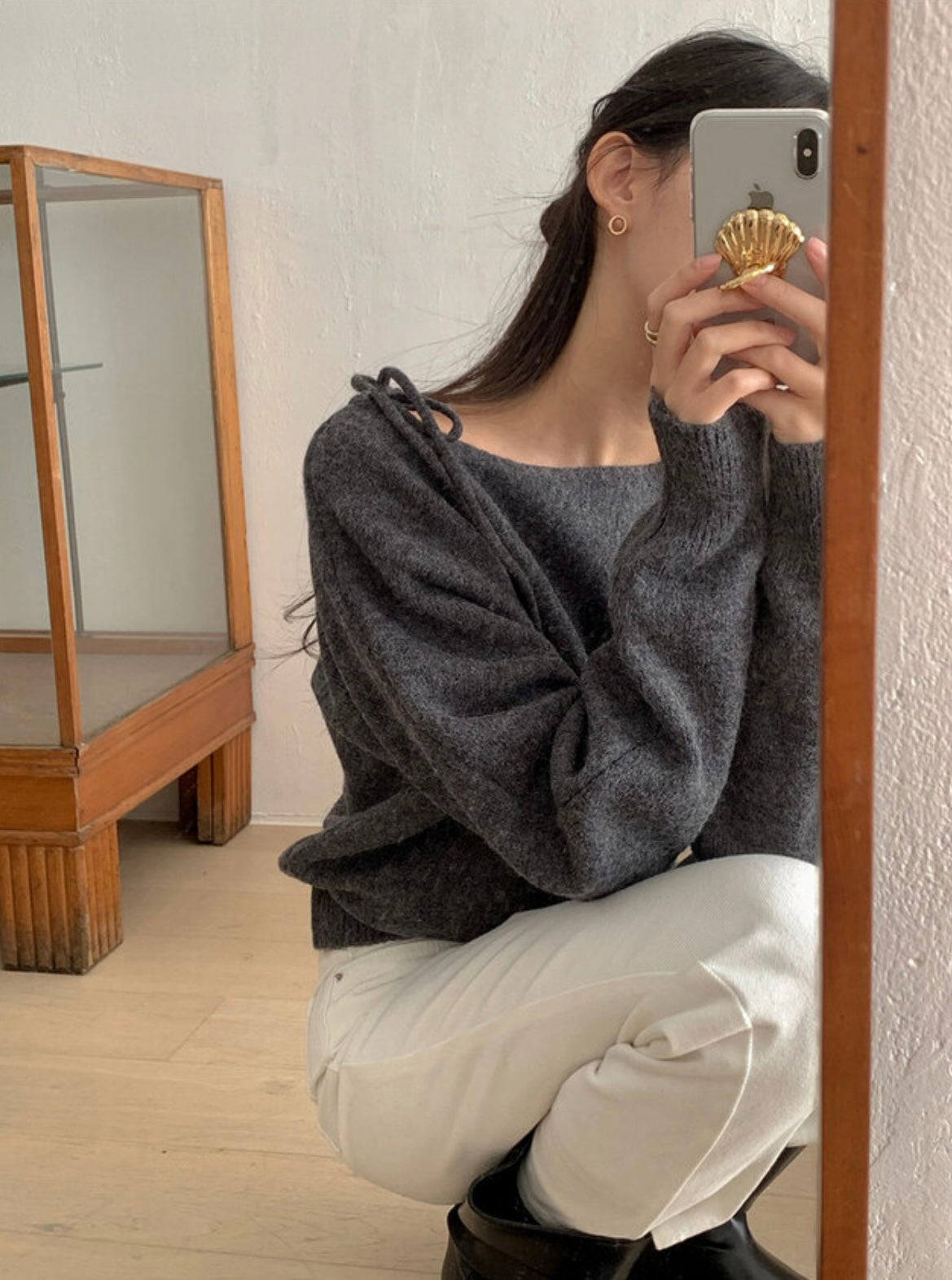 韓國丨2 WAYS RIBBON KNIT