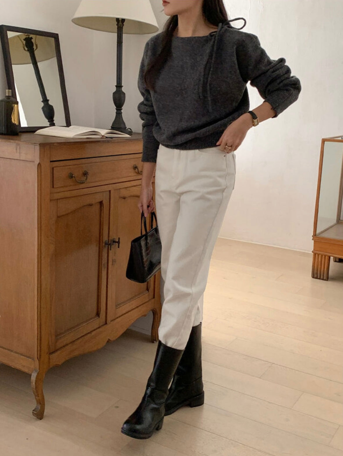 韓國丨2 WAYS RIBBON KNIT
