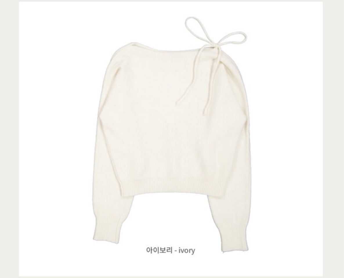 韓國丨2 WAYS RIBBON KNIT